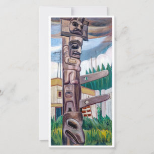 Totem haïda   Emily Carr   Carte de vœux