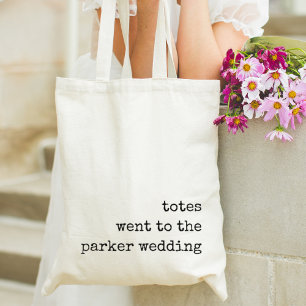 Totes est allé au Mariage   Sac fourre-tout de la 