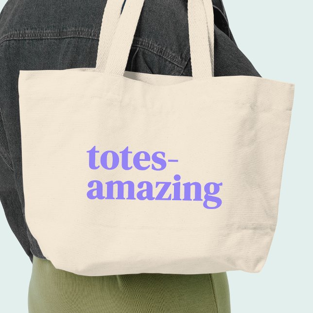 Totes Extraordinaire Lilac Citation Sac fourre-tou (Créateur téléchargé)