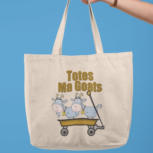 Totes Ma Chèvres Sac fourre-tout amusant (Créateur téléchargé)