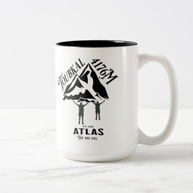 Toubkal Trek Mug - Votre compagnon pour Exp de Mon (Droit)