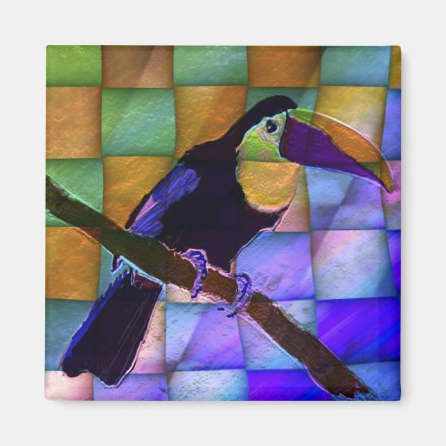 Toucan 3 aimant (Devant)