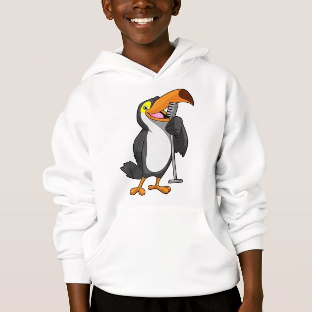 Toucan at Music with Microphone (Devant)