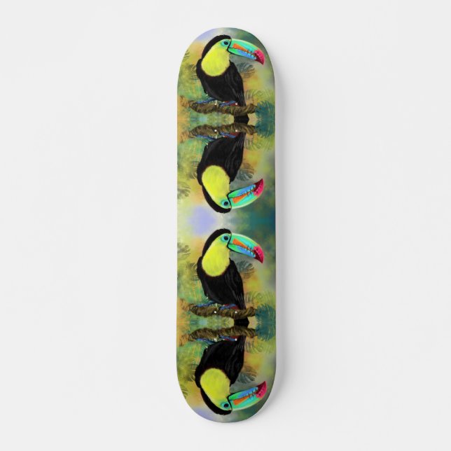Toucan Bird Skateboard Toco (Devant)