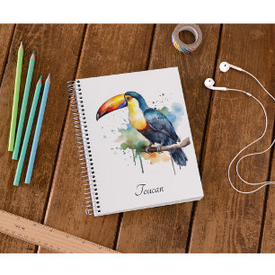 toucan coloré assis sur une branche