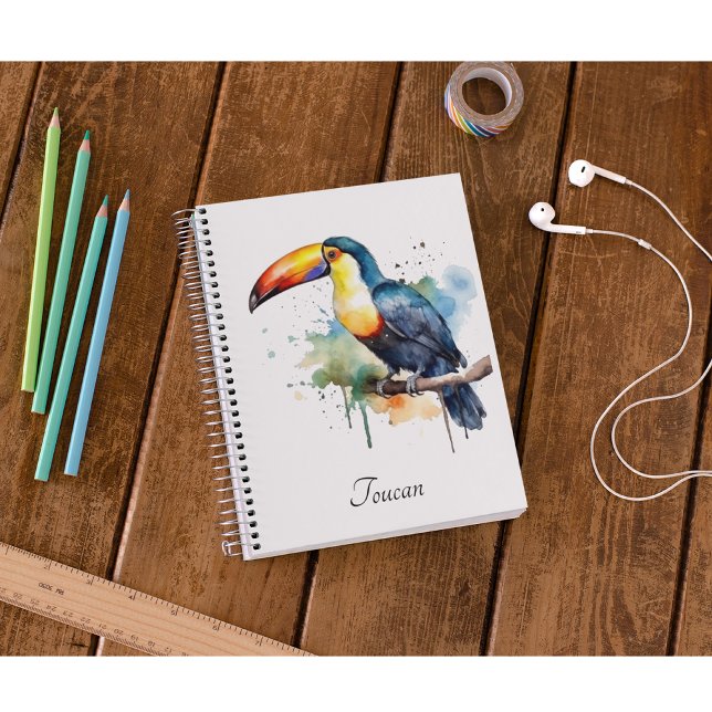toucan coloré assis sur une branche (Créateur téléchargé)