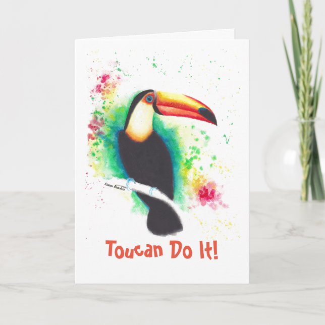 Toucan Le Fait ! Carte de voeux (Devant)