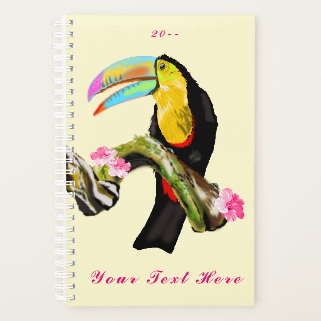 Toucan - Personnalisable + Ajouter Votre Texte / N (Devant)
