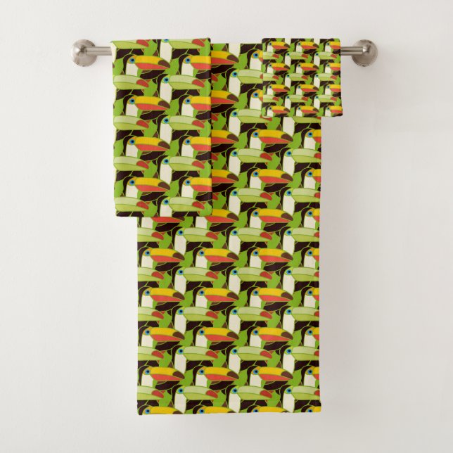 Toucans colorés (En situation)