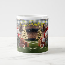 Touchdown Christmas-Festive Football Festif Mug