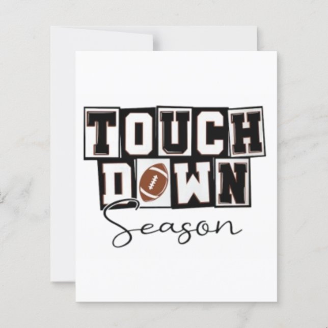 🏈 Touchdown Saison Graphic Tee (Devant)