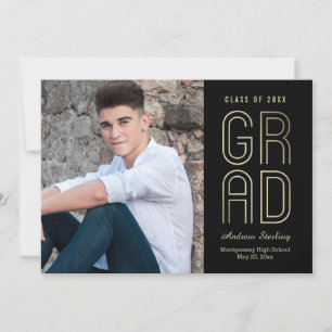 Touche De Faire-part De Graduation De Classe Invit