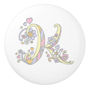 Touche de poignée monogrammée K