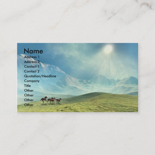 TOUCHER LE CARTE DE VISITE DES NUAGES (Devant)