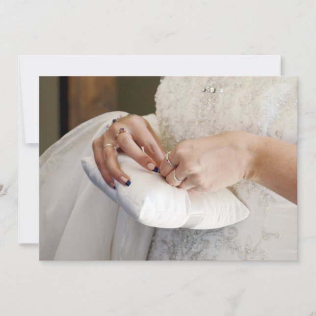 Touches de finition - Faire-part de mariage (Devant)