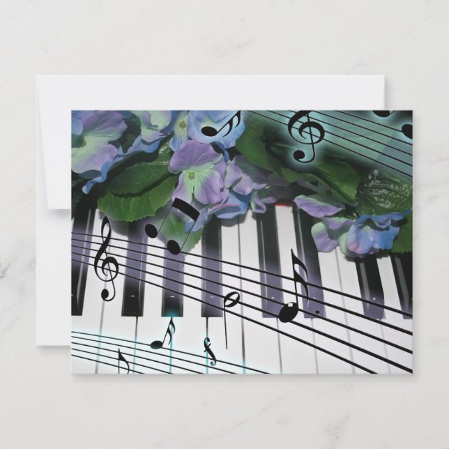 Touches et fleurs de piano (Devant)