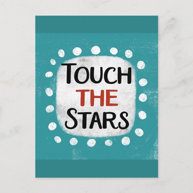 Touchez La Carte Postale Stars (Devant)