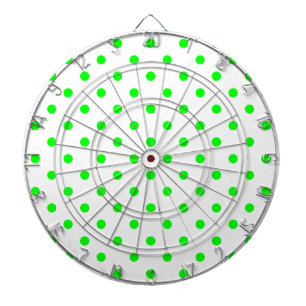 TOUCHEZ LA Cible de flechettes POT Vert DOT
