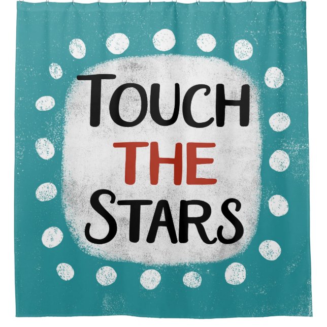 Touchez Le Rideau De Douche Stars (Devant)