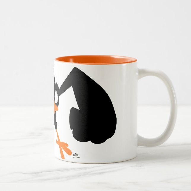 Tough lil'birdie :) mug (Droit)