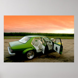 Tough Street Machine - Poster de la machine verte