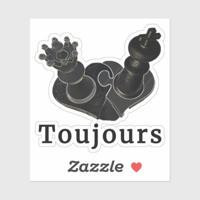 Toujours Autocollant (Feuille)