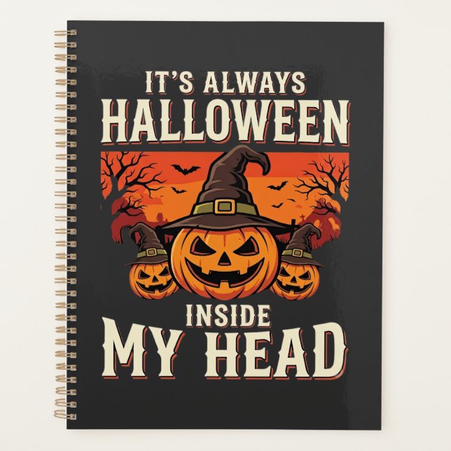 Toujours citrouille de Halloween Sorcière Design_1 (Devant)
