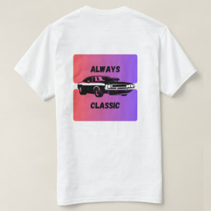 Toujours Classique – T-Shirt Rétro Muscle Car