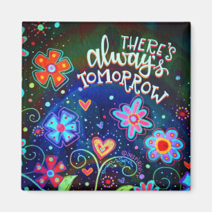 Toujours Demain Floral Fun Inspirivity Magnet