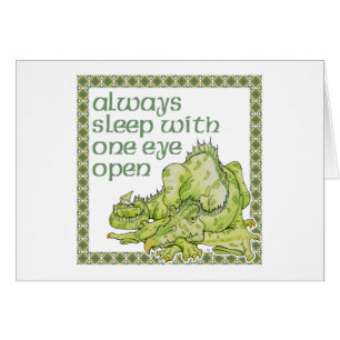 Toujours dormir avec un oeil ouvert