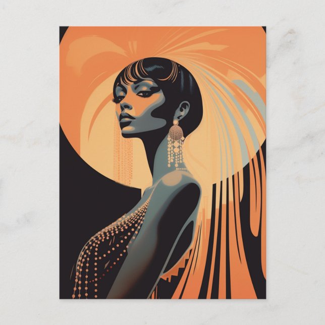 TOUJOURS ÉLÉGANTE # 8 Carte postale (Devant)