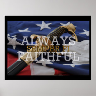 Toujours fidèle - affiche de Semper fi