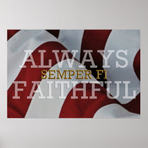 Toujours fidèle - affiche de Semper fi