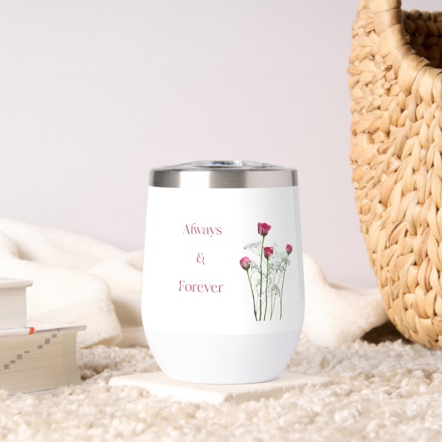 Toujours & Forever Floral Romantique Anniversaire  (Salon (pivotée))