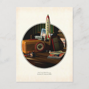 Toujours la vie avec la carte postale future