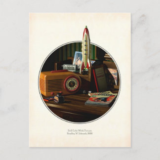 Toujours la vie avec la carte postale future