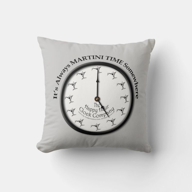 TOUJOURS L'HEURE DU MARTINI Quelque part COUSSIN r (Recto)