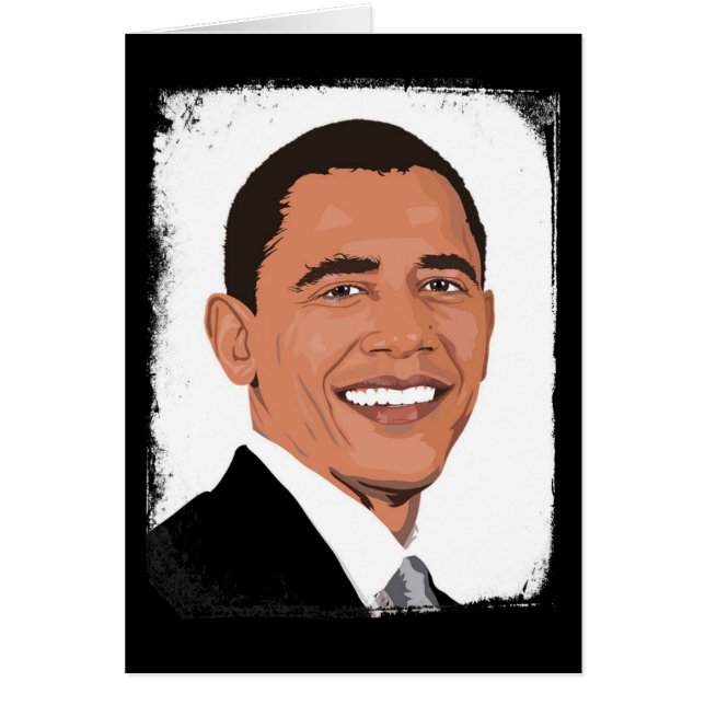 Toujours ma carte blanche du président Barack Obam (Devant)