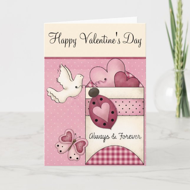 Toujours & pour toujours ~ Carte Saint Valentin/Am (Devant)