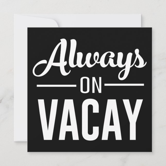 Toujours sur Vacay (Devant)