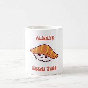 Toujours Sushi Time kawaii Sushi Coffee Mug