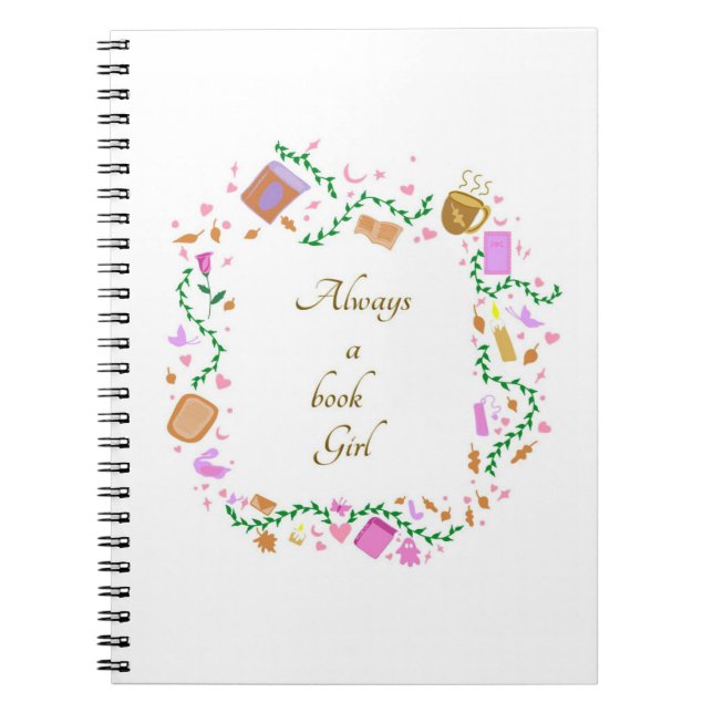 Toujours une fille du livre Cahier (Devant)