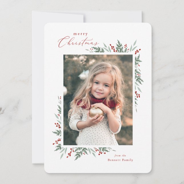 Toujours vert et Baies (Devant)