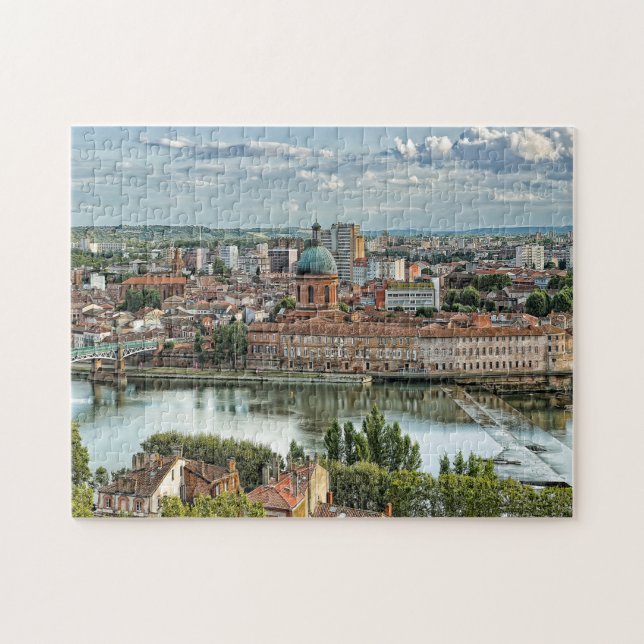 Toulouse Cityscape France Puzzle (Horizontal)