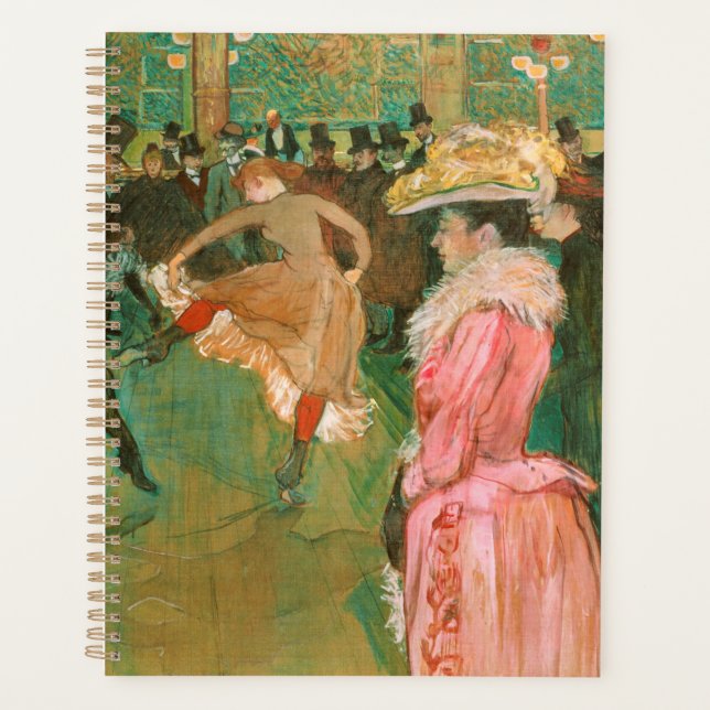 Toulouse-Lautrec - Au Rouge, La Danse (Devant)