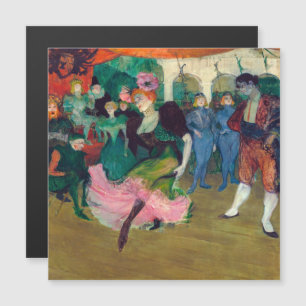 Toulouse-Lautrec - Carte magnétique Boléro dansant