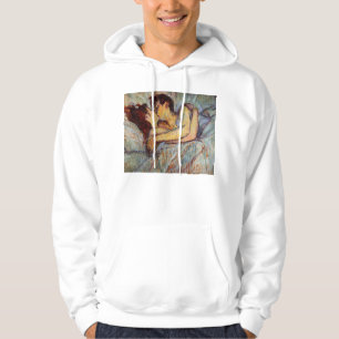 Toulouse-Lautrec dans le lit le sweat - shirt à
