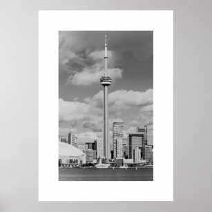 Tour CN   Toronto   Canada   Poster Taille A0