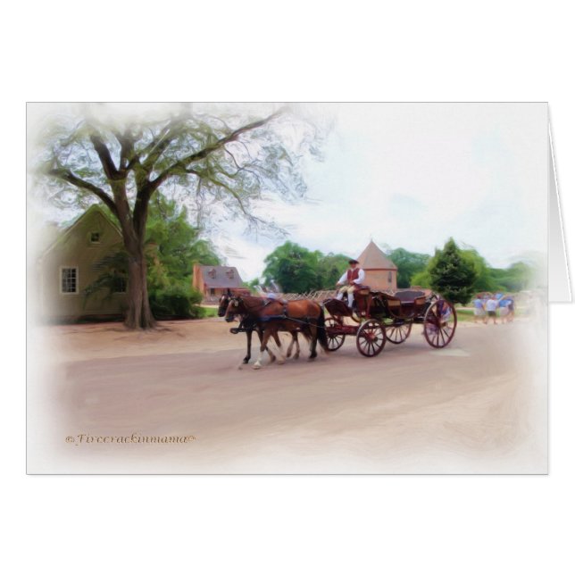 Tour colonial de chariot (Devant Horizontal)