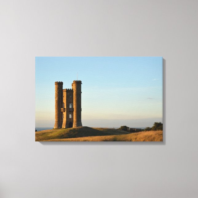 Tour de Broadway, impression sur toile des Cotswol (Recto)